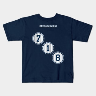 Rep Your Area Code (NY 718) Kids T-Shirt